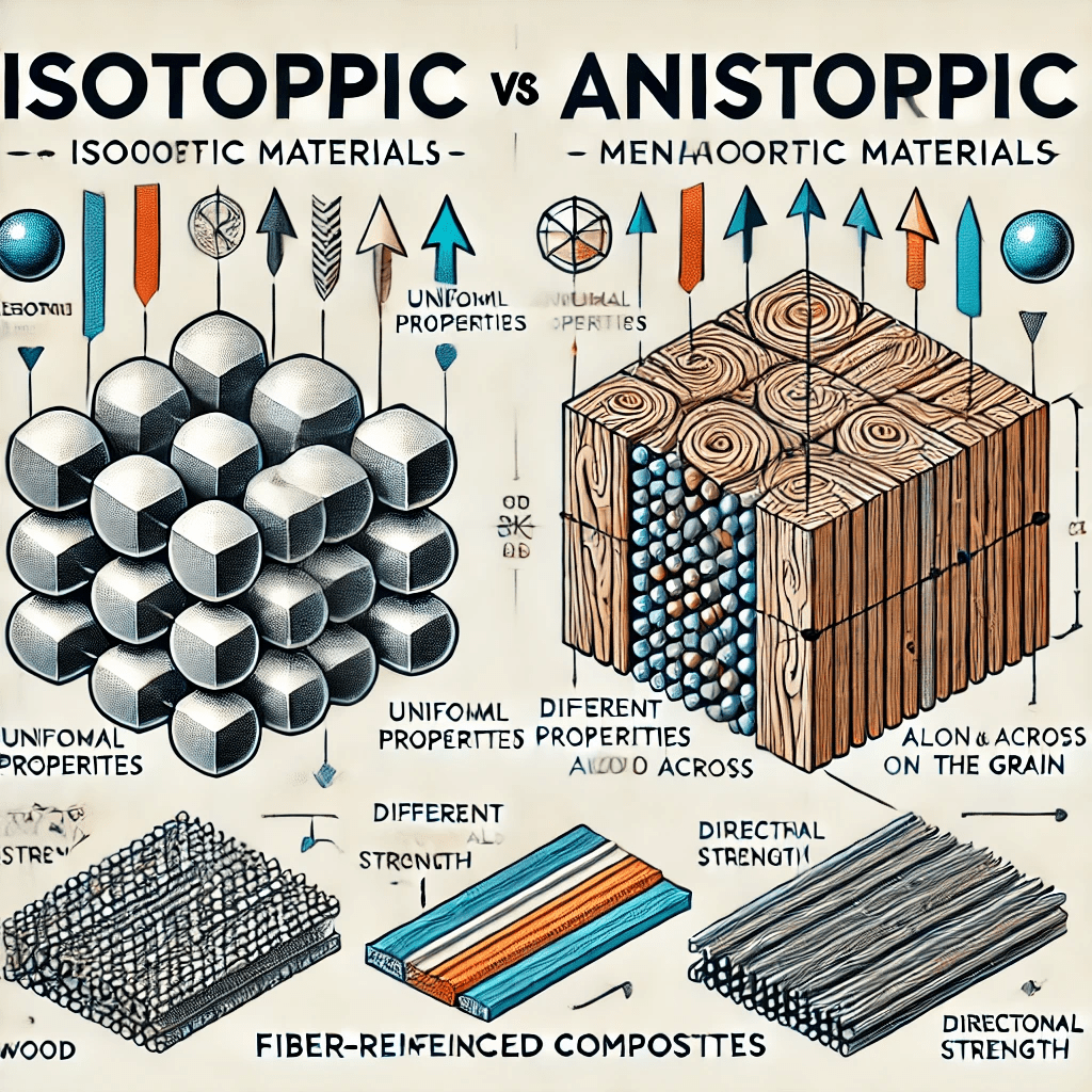 Differences Between Isotropic and Anisotropic&nbsp;Materials